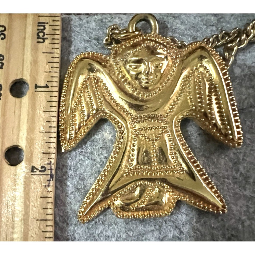 MMA Wearable Art 1992 Angel stylized necklace - Picture 8 of 12